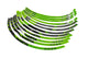 Rim Sticker Kit 12" Stage6 green / black
