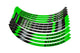 Rim Sticker Set Scooter 13" Stage6 Green