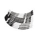 Rim Sticker Set Scooter 10" Stage6 Blanc