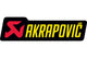 Sticker Akrapovic heat resistant 120x35mm yellow