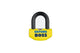 Disc Lock Alarm Big Boss Oxford 16mm yellow